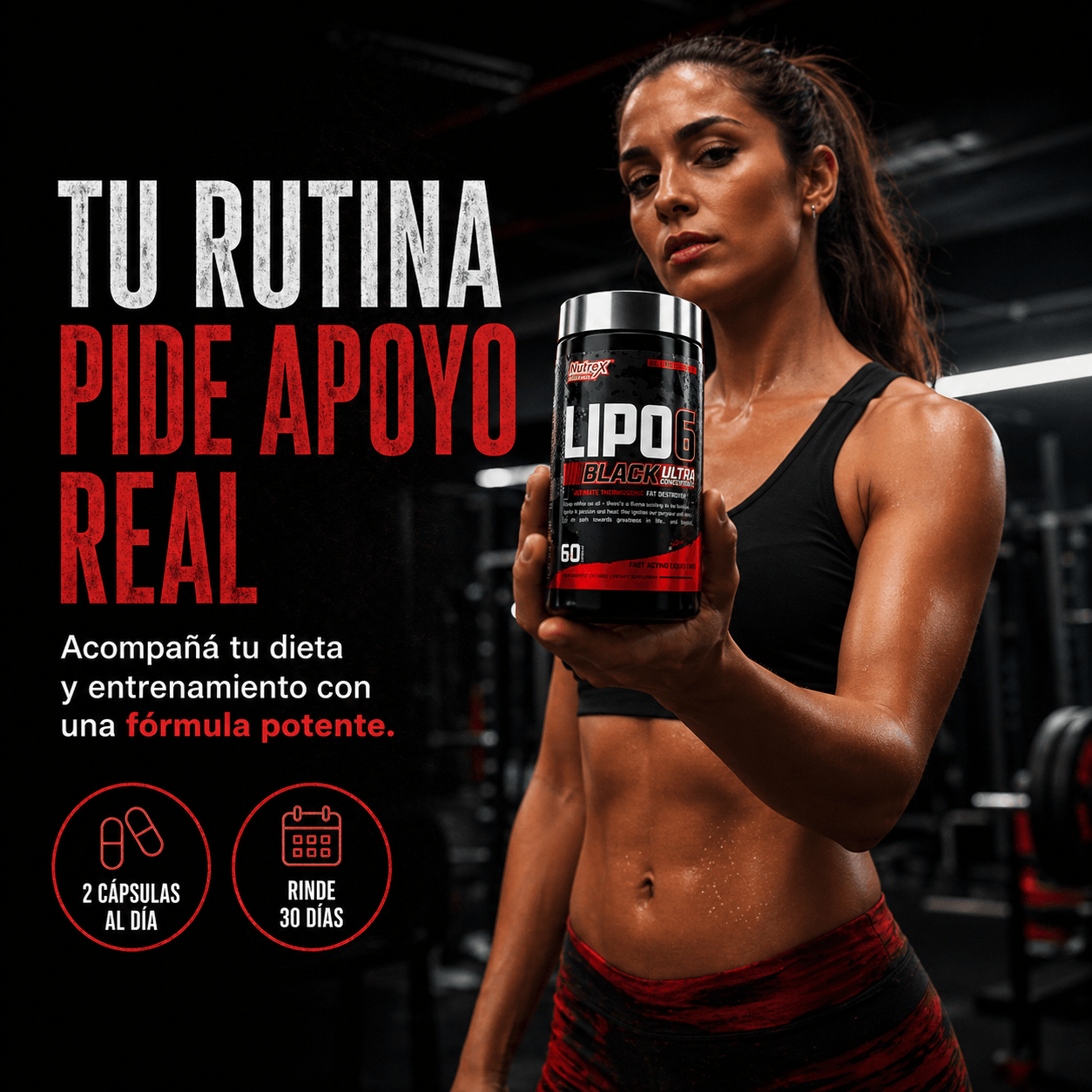 Quemador de grasa - LIPO 6 BLACK ULTRA CONCENTRATED STIM FREE NUTREX